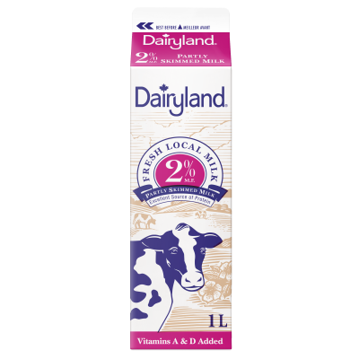 Milk - Regular - 2% M.F. - 1L