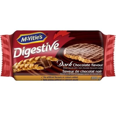 McVities - Digestive Biscuits - Dark Chocolate - 300g