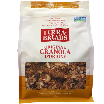Terra Breads - Artisan Granola - Bulk - Original - 1kg (3-5 Days Lead Time)