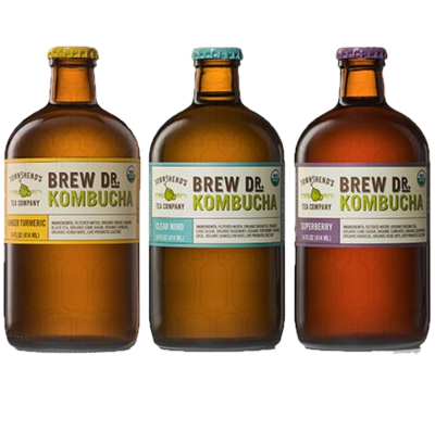 Dr. Brew - Kombucha - Variety Pack - 6x414mL