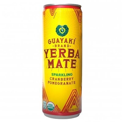 Guayaki - Yerba Maté - Cranberry Pomegrante Sparkling - 12x355mL