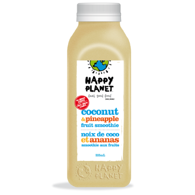 Happy Planet - Fruit Smoothie - Coconut & Pineapple - 6x325mL (3-5 Day Lead Time)