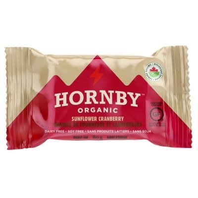 Hornby Island - Organic Bars - Sunflower Cranberry - 12x80g