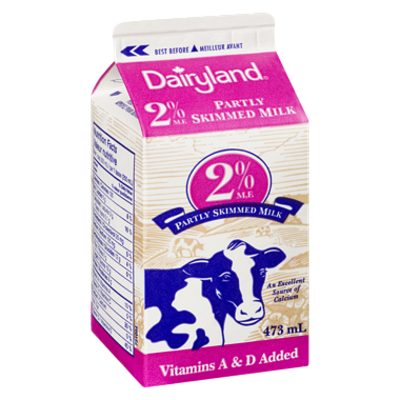 Milk - Regular - 2% M.F. - 473mL