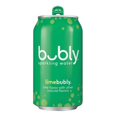 Bubly - Sparkling Water - Lime - 12x355mL