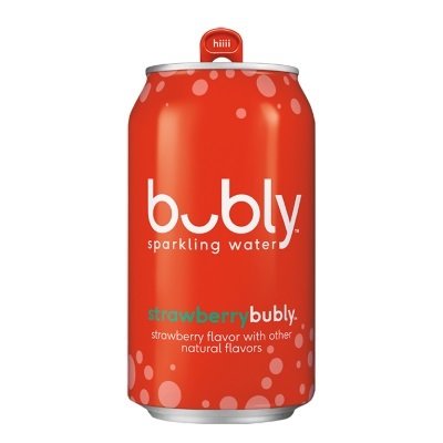 Bubly - Sparkling Water - Strawberry - 12x355mL