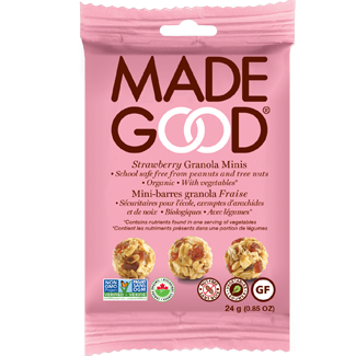 Made Good - Granola Minis - Strawberry - 5x24g