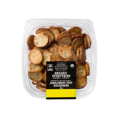 *NEW* - Schwartz Brothers Bakery - Organic Bagel Chips - Everything - 425g