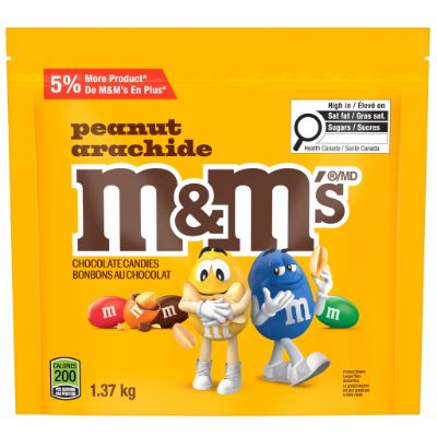 M&amp;M's - Bulk Bag - Peanut - 1.37kg