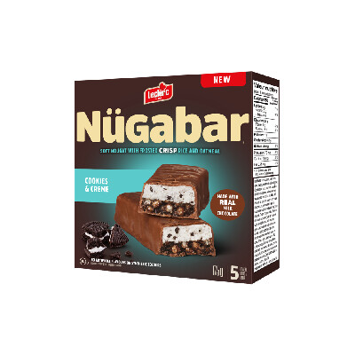 *NEW* - Leclerc - Nugabar - Cookies &amp; Cream  - 5x35g