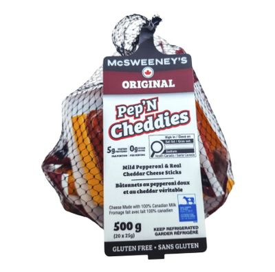 *NEW* - McSweeney's - Pep'N Cheddies - Original - 20x25g