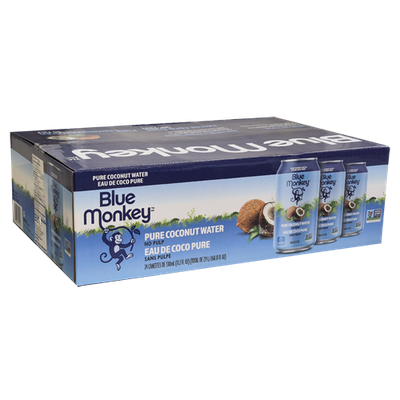 Blue Monkey - 100% Coconut Water - No Pulp 330ML - 24x330mL