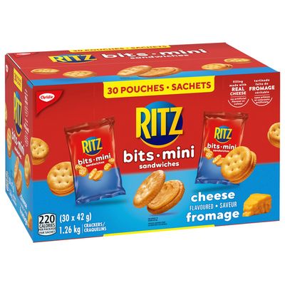 *NEW* - Ritz - Mini Bits Sandwiches - Cheese - 34x42g