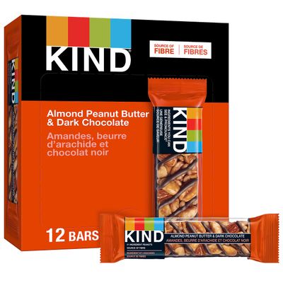 Kind - Snack Bar - Almond Peanut Butter &amp; Dark Chocolate - 12x40g