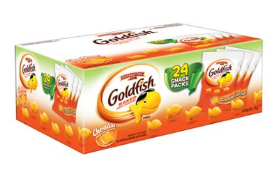 **NEW* - Pepperidge Farm - Goldfish Snack Crackers - Cheddar - 24x43g