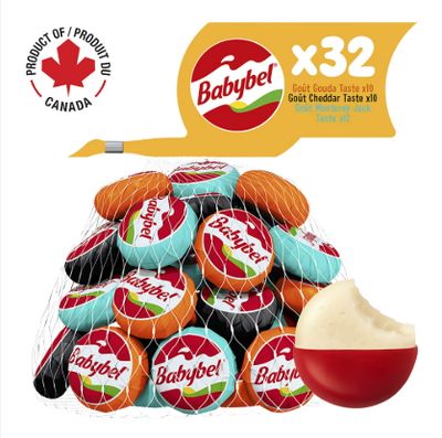 *NEW* - Mini Babybel - Natural Cheeses - Variety Pack - 32x20g