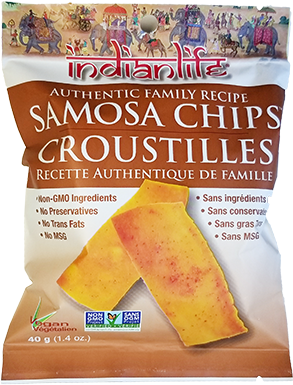 Indian Life - Chips - Samosa - 24x40g