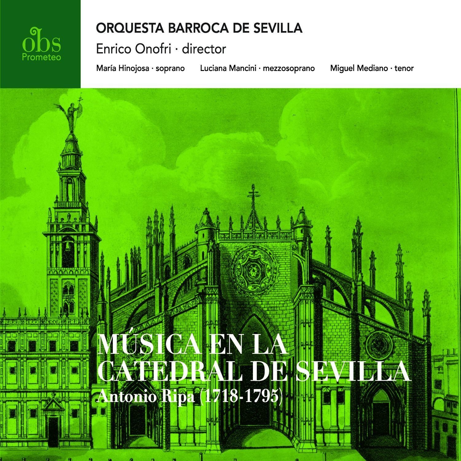 CD09. Antonio Ripa (1718-1795). La música en la Catedral de Sevilla