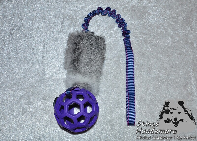 Leke med strikk og Holee Roller, lilla.