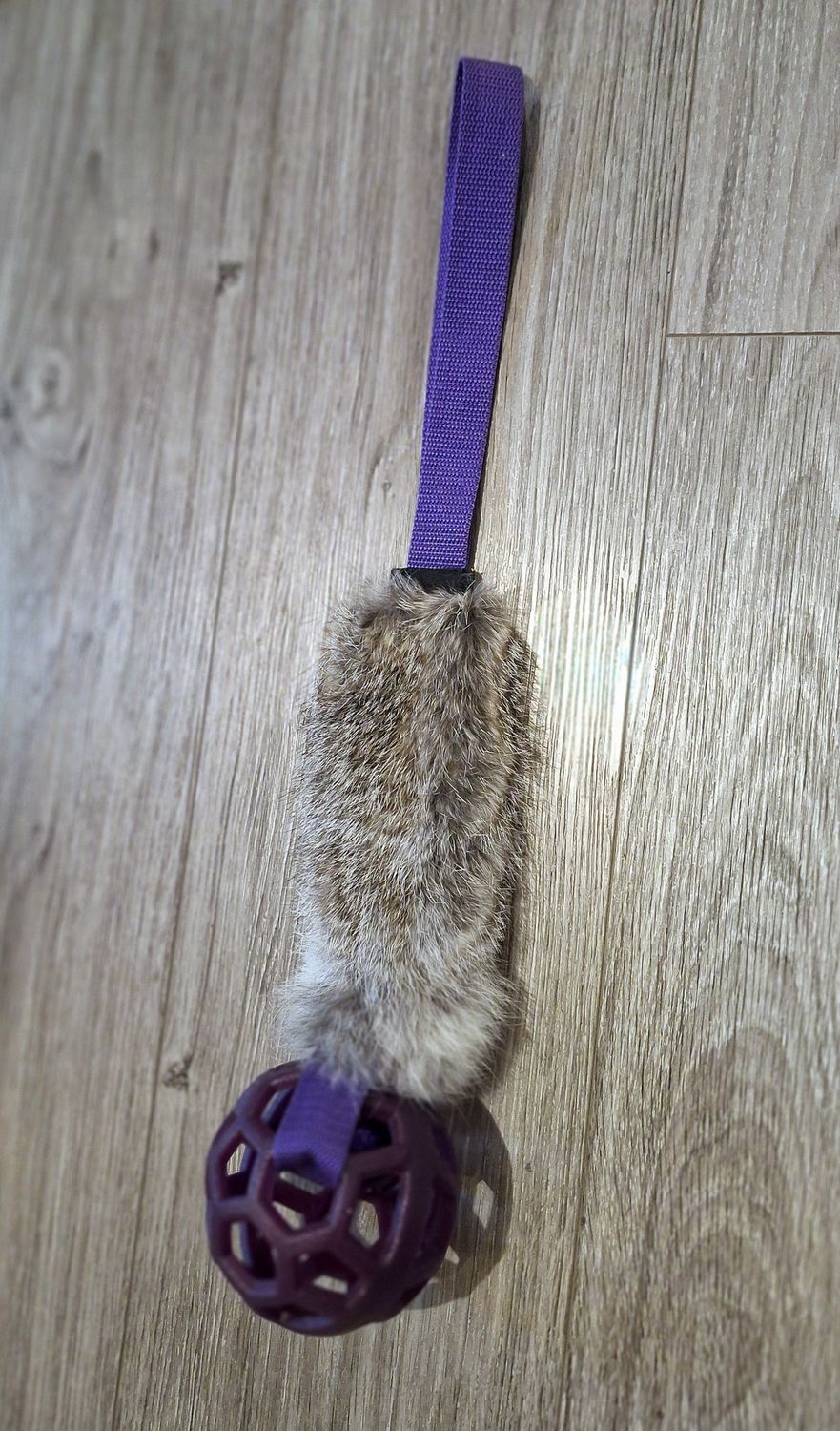 Lommeleke med ball, lilla