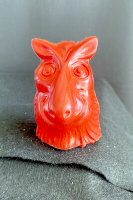 Red Troll Mold-A-Rama Figurine