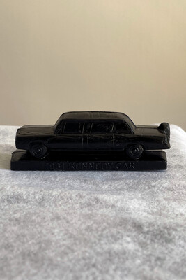 Black Mold-A-Rama Kennedy Limo Statue from the Henry Ford Museum