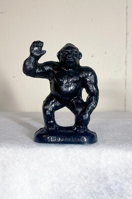 Black Mold-A-Rama Gorilla Figurine from Como Park Zoo