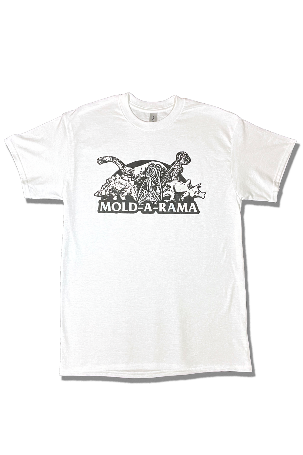 Youth Mold-A-Rama Color Changing Dinosaur T-Shirt (Black and White)