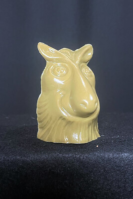Tan Troll Mold-A-Rama Figurine
