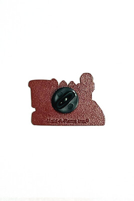 Back of Mold-A-Rama Train Engine Soft Enamel Pin