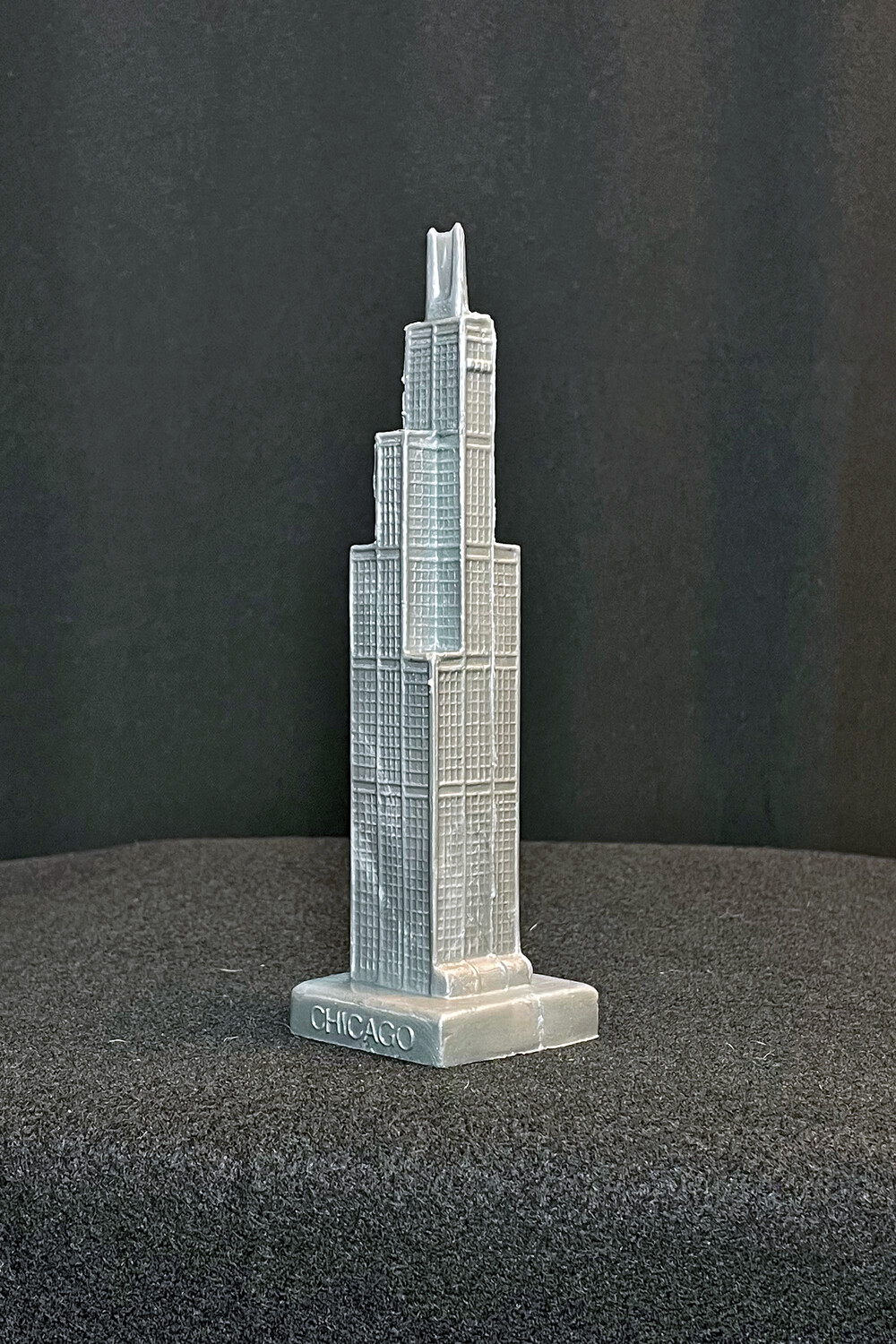 Silver Willis Tower Mold-A-Rama Statue
