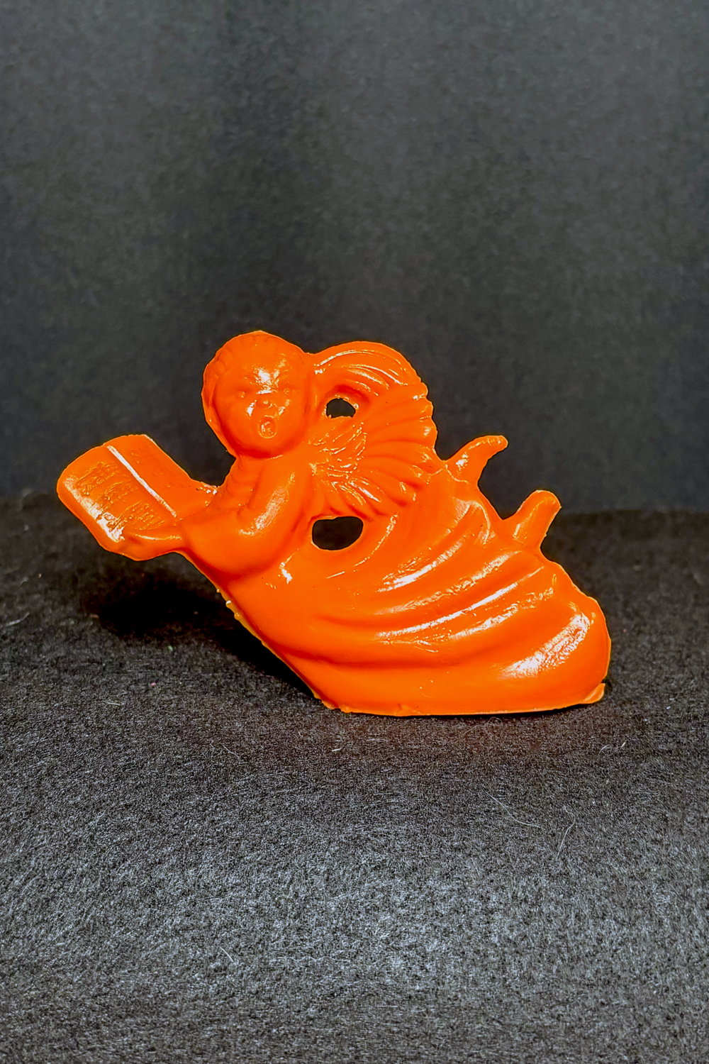 Choir Girl Ornament: Brookfield Zoo, Color Option(s): Orange