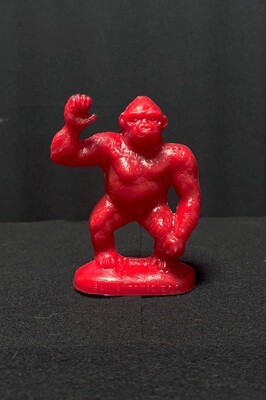 Red Mold-A-Rama Gorilla Figurine from San Antonio Zoo