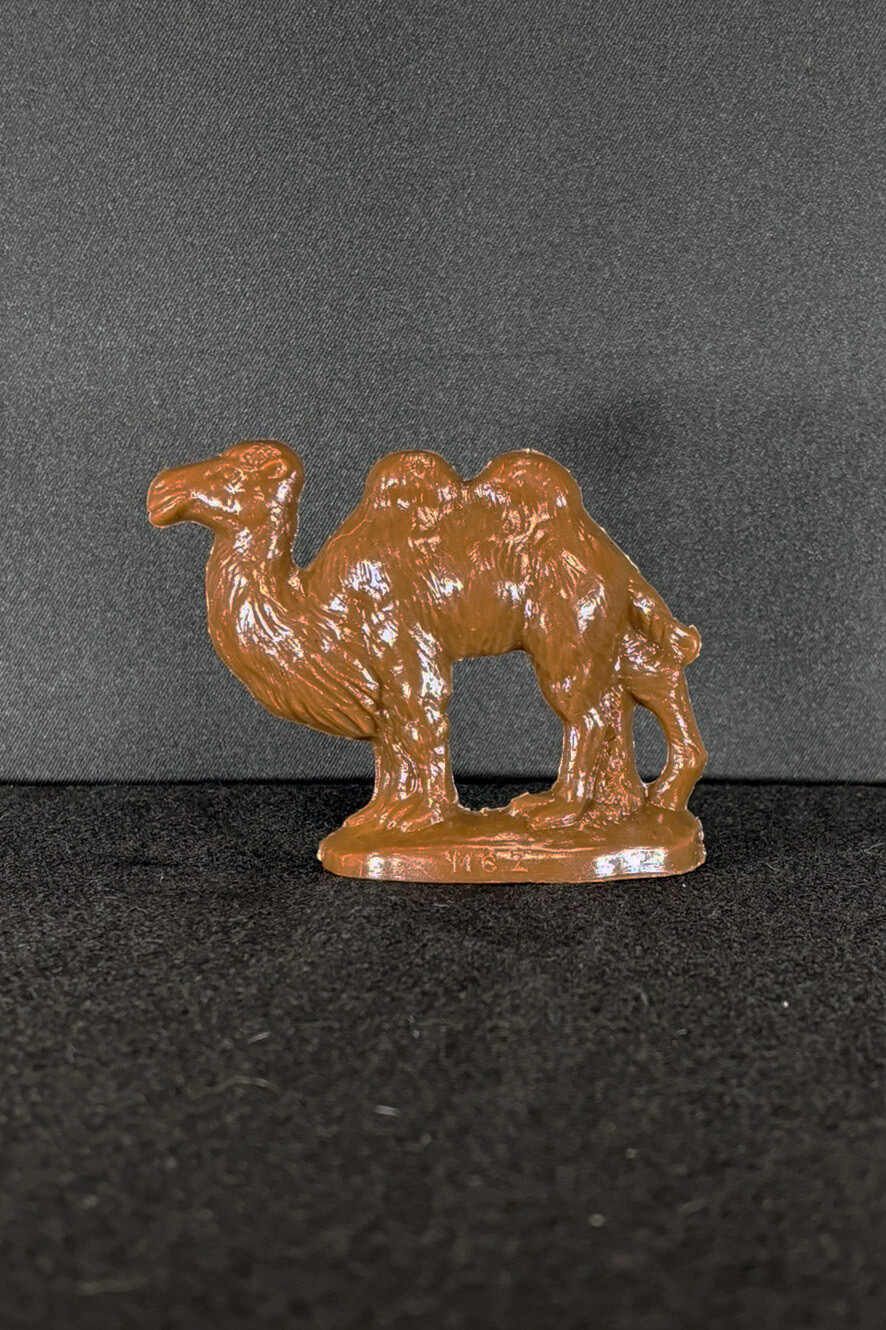 Brown Mold-A-Rama Camel Figurine from Milwaukee County Zoo