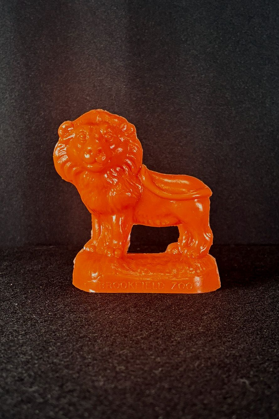 Lion: Brookfield Zoo, Color Option(s): Orange