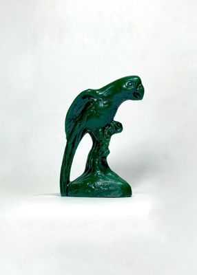 Perched Macaw