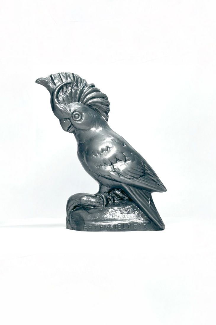 Plastic Cockatoo Souvenir [Brookfield Zoo] | Mold-A-Rama Inc.