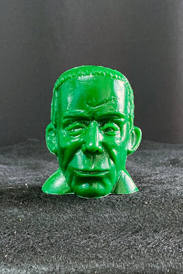 Green Mold-A-Rama Frankenstein Bust