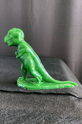 Green Tyrannosaurus Rex Mold-A-Rama Figurine