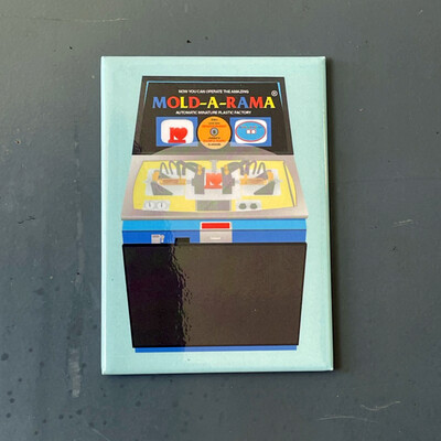 Mold-A-Rama Mold Machine Magnet