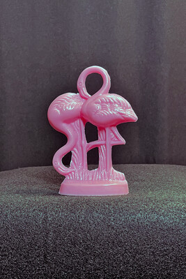 Flamingos Pink Flamingo Mold-A-Rama Figurine
