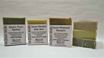 LES RESCAPÉS - 3 savons 50g LES RESCAPÉS - 3 savons 50g