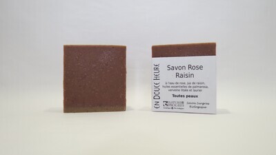 Savon ROSE RAISIN - 100g