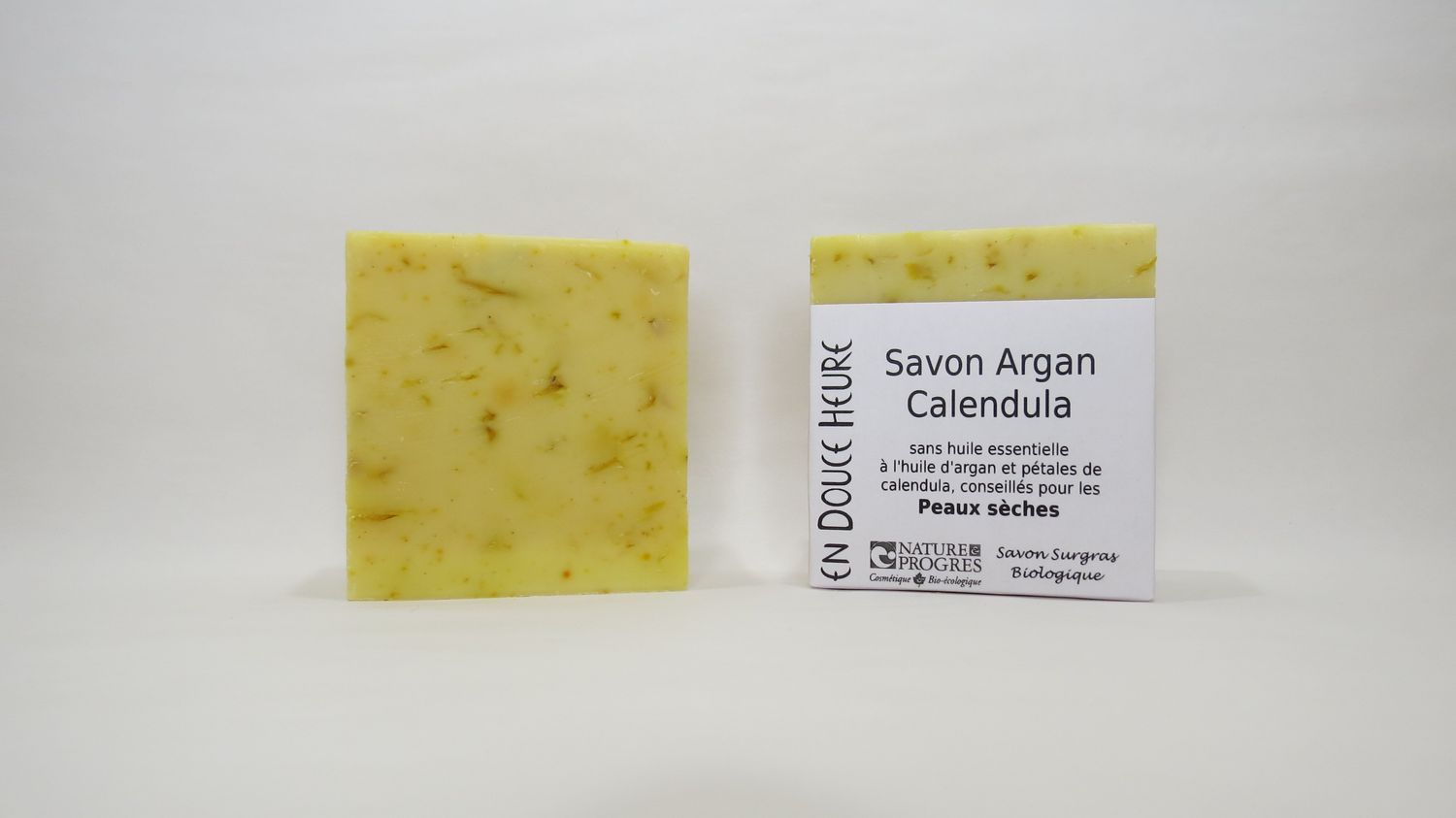 Savon ARGAN CALENDULA - Visage et Corps - 100g