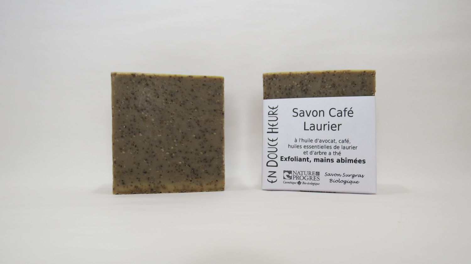 Savon CAFÉ LAURIER - Exfoliant Mains - 100g