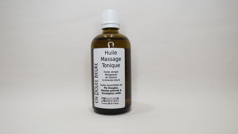 Huile de massage TONIQUE - 100mL