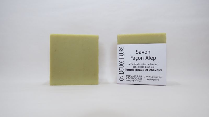 Savon FAÇON ALEP - Visage, Corps et CHEVEUX - 100g