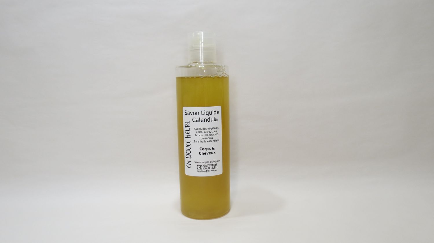Savon Liquide CALENDULA - Visage, Corps et CHEVEUX - 250mL