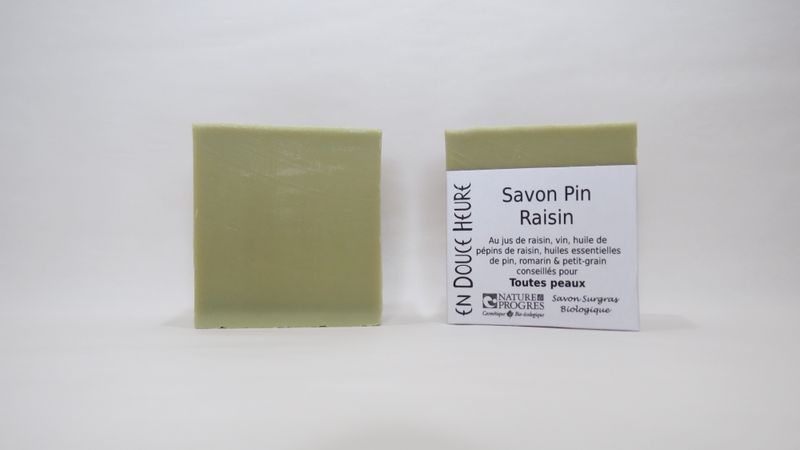 Savon PIN RAISIN - Visage et Corps - 100g