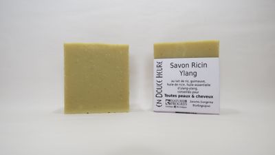 Savon RICIN YLANG - Visage, Corps et CHEVEUX - 100g
